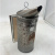 Дымарь из стали, высота 250 мм, диаметр 92 мм, виниловый мех, с пламегасителем, со стаканом (Уценка)